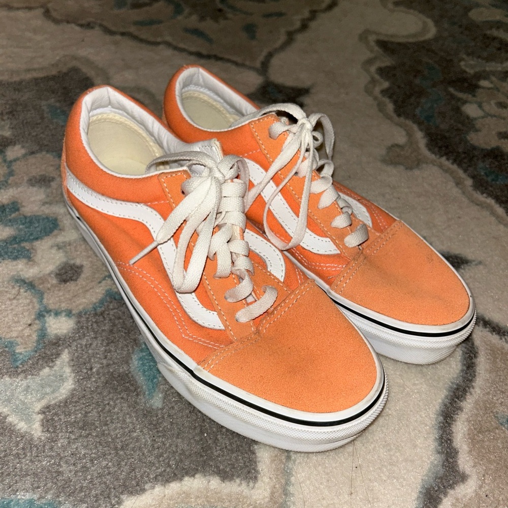 Women’s Orange Vans